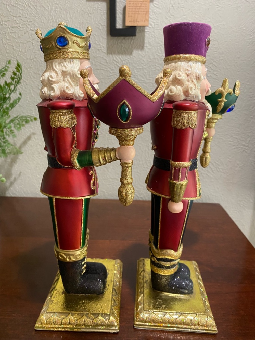 King Design, Nutcracker Candle Holders, Christmas Holiday Decor - Picture 3 of 16